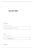 ACG 2021 EXAM 3 QUESTIONS AND VERIFIED ANSWERS