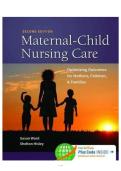 Test Bank for Davis Advantage for Maternal-Newborn&NewLine;Nursing&comma; 2nd Edition by Cynthia F&period; Durham and Linda W&period;&NewLine;Chapman &lpar;ISBN 978-0803666542&rpar; &ndash; Comprehensive NCLEX&NewLine;Practice Questions&comma; Maternal-Newborn Exam Review &&NewLine;Study Guide