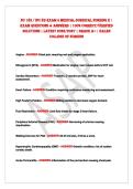 NU 189 &sol; NU189 Exam 4 mEdical-SUrgical NUrSiNg ii &vert;&NewLine;Exam QUEStioNS & aNSwErS &vert; 100&percnt; corrEct&sol;VErifiEd&NewLine;SolUtioNS &vert; latESt 2026&sol;2027 &vert; gradE a&plus; &vert; galEN&NewLine;collEgE of NUrSiNg 
