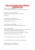 ANSC 4394 Exam 2 with Correct Answers 2025 &vert; Animal Nutrition &vert; Comprehensive Study Guide & Verified Exam Questions