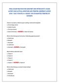 Final Exam PracticE For anatomy and Physiology ii Exam&NewLine;latEst 2026 actUal QUEstions and VEriFiEd ansWErs &lpar;latEst&NewLine;2026 &sol; 2027 UPdatE&rpar; a&plus; gradE 100&percnt; gUarantEE VEriFiEd By&NewLine;ExPEr
