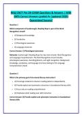 WGU D677 Pre OA-EXAM Questions & Answers &vert; With &NewLine;100&percnt; Correct Answers graded A&plus; &lpar;updated 2026&rpar; &NewLine;Guaranteed Success&excl; WGU D677 Pre OA-EXAM Questions & Answers &vert; With &NewLine;100&percnt; Correct Answers graded A&plus; &lpar;updated 2026&rpar; &NewLine;Guaranteed Success&excl; 