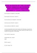 HESI A2 Math on the Exam &ndash; Complete Practice Questions&comma; Essential Calculations&comma; and Nursing Entrance Exam Study Guide