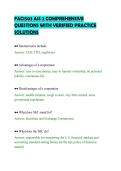 FAC1503 ASS 2 COMPREHENSIVE&NewLine;QUESTIONS WITH VERIFIED PRACTICE&NewLine;SOLUTIONS