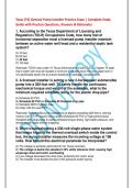 Texas &lpar;TX&rpar; General Pump Installer Practice Exam &vert; Complete Study &NewLine;Guide with Practice Questions&comma; Answers & Rationales