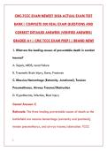 CMC TCCC EXAM 2026 - COMPLETE TEST BANK WITH 200 REAL EXAM QUESTIONS & VERIFIED ANSWERS&NewLine;