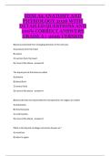 HESI A2 Anatomy and Physiology 2021 &ndash; Complete Review&comma; Practice Questions&comma; and Nursing Entrance Exam Study Guide