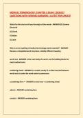 MEDICAL TERMINOLOGY&colon; CHAPTER 1 EXAM 2026-2027 QUESTIONS WITH VERIFIED ANSWERS LATEST PDF UPDATE&NewLine;