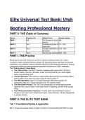 2026&sol;2027 S-Tier Elite Universal Test Bank&colon; Utah Boating Professional Mastery &lpar;33&plus; Scenarios & Explanations&rpar;