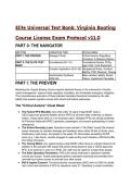 2026&sol;2027 Elite Universal Test Bank&colon; Virginia Boating Course License Exam Protocol &lpar;39&plus; Questions &plus; Analysis&rpar; &vert; S-Tier Study Guide