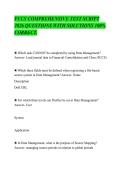 FCCS COMPREHENSIVE TEST SCRIPT&NewLine;2026 QUESTIONS WITH SOLUTIONS 100&percnt;&NewLine;CORRECT&period;&NewLine;