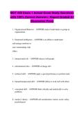MGT 420 Exam 1 Actual Exam Study Questions &NewLine;with 100&percnt; Correct Answers &vert; Expert Graded A&plus; &NewLine;&lpar;Guarantee Pass&rpar;