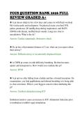 FCCS QUESTION BANK 2026 FULL&NewLine;REVIEW GRADED A&plus;