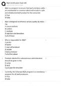 BQA Certification Exam MC &sol; Study Guide 2025 &sol; Practice Questions & Key Concepts Review