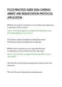 FCCS PRACTICE GUIDE 2026 CARDIAC&NewLine;ARREST AND RESUSCITATION PROTOCOL&NewLine;APPLICATION