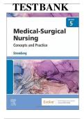 Test Bank For Medical-Surgical Nursing&comma; Concepts and Practice&comma; 5th Edition By Holly K&period; Stromberg 9780323810210 All Chapters 1-49 LATEST&period;pdf&NewLine;