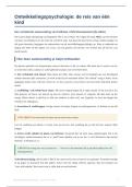 Samenvatting Ontwikkelingspsychologie -  Ontwikkelingspsychologie &lpar;PB0122&rpar;