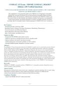 COMSAE 115 Exam - NBOME COMSAE &vert; 2026&sol;2027&NewLine;Edition &vert; 250 Verified Questions