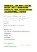FIREFIGHTER 2 FINAL EXAM 2 UPDATED&NewLine;VERSION A AND B COMPREHENSIVE&NewLine;STUDY GUIDE COMPLETE QUESTIONS AND&NewLine;ANSWERS WITH FULL SOLUTION