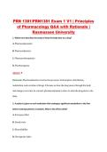PNR 208&sol;PNR208 Exam 1 V1 &vert; Concepts of &NewLine;Community-Based Nursing Q&A with &NewLine;Rationale &vert; Fortis College 