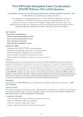 WGU D099 Sales Management Exam 2026-2027 QUESTIONS AND ANSWERS ALREADY GRADED A&plus;&period; 100&percnt;&NewLine;Verified Solutions &vert; Updated Per Latest Guidelines &vert; Graded A&plus;