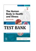 The Human Body in Health and Illness 8th Edition by Barbara Herlihy Complete Test Bank 2025&sol; 2026 &vert; 100&percnt; Verified with Correct Questions and Answers