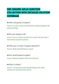 DEX GRADED APLUS QUESTION&NewLine;COLLECTION WITH DETAILED SOLUTION&NewLine;COVERAGE