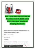 ASE T5 Suspension & Steering Practice Test &num;1 &lpar;2026&rpar; &vert; 50 Exam Questions with Detailed Answers &vert; Suspension&comma; Steering&comma; Wheel Alignment & Air Suspension &vert; ASE T5 Medium-Heavy Truck Certification