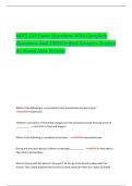 HDFS 210 Exam Questions With Complete &NewLine;Questions And 100&percnt;Verified Answers Graded &NewLine;A&plus; Brand New Version