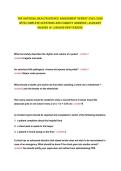  NaTioNal HEalTH SciENcE aSSESSmENT NEwEST 2025&sol;2026 &NewLine;wiTH complETE QuESTioNS aNd corrEcT aNSwErS &vert;alrEady &NewLine;GradEd a&plus;&vert;&vert;BraNd NEw VErSioN&period;