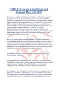 NURS 615- Exam 5 Questions and Answers Maryville 2026