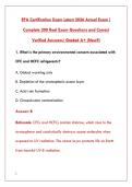 EPA SECTION 608 CERTIFICATION EXAM 2026 - COMPLETE TEST BANK WITH 200 REAL EXAM QUESTIONS & VERIFIED ANSWERS&NewLine;