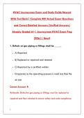 HVAC JOURNEYMAN EXAM 2026 - COMPLETE TEST BANK WITH 400 REAL EXAM QUESTIONS & VERIFIED ANSWERS&NewLine;