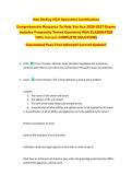 Nan McKay HCV Specialist Certification  &NewLine;Comprehensive Resource To Help You Ace 2026-2027 Exams &NewLine;Includes Frequently Tested Questions With ELABORATED &NewLine;100&percnt; Correct COMPLETE SOLUTIONS &NewLine;Guaranteed Pass First Attempt&excl;&excl; Current Update&excl;&excl;