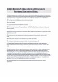 ANCC Domain 1-5 Questions with Complete Answers Guaranteed Pass&period;