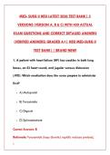 MED-SURG II HESI EXAM 2026 - COMPLETE TEST BANK WITH 450 REAL EXAM QUESTIONS & VERIFIED ANSWERS&NewLine;