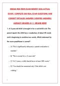MN568 MIDTERM EXAM 2026 - COMPLETE TEST BANK WITH 200 REAL EXAM QUESTIONS & VERIFIED ANSWERS&NewLine;