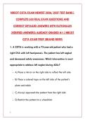 NBCOT COTA EXAM PREP 2026&colon; 200&plus; PRACTICE QUESTIONS WITH RATIONALES & COMPLETE TEST PLAN COVERAGE&NewLine;