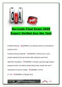 ServSafe Final Exam Study Guide &lpar;2026&rpar; &vert; 250&plus; Practice Questions & Verified Answers &vert; Food Safety&comma; HACCP&comma; Time & Temperature Control&comma; Cross-Contamination & Sanitation &vert; ServSafe Food Protection Manager Certification
