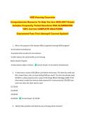 HUD Housing Counselor &NewLine;Comprehensive Resource To Help You Ace 2026-2027 Exams &NewLine;Includes Frequently Tested Questions With ELABORATED &NewLine;100&percnt; Correct COMPLETE SOLUTIONS &NewLine;Guaranteed Pass First Attempt&excl;&excl; Current Update&excl;&excl; 