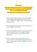 HUD Practice  &NewLine;Comprehensive Resource To Help You Ace 2026-2027 Exams &NewLine;Includes Frequently Tested Questions With ELABORATED &NewLine;100&percnt; Correct COMPLETE SOLUTIONS &NewLine;Guaranteed Pass First Attempt&excl;&excl; Current Update&excl;&excl;