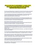 BSN 246 &ndash; HESI Health Assessment V1 Exam&comma; Nightingale College Latest Study Guide with Practice Questions &lpar;2026&rpar;