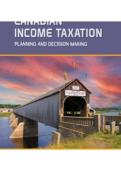 2025&sol; 2026 Canadian Income Taxation 2023&sol; 2024 &lpar;26th Edition&rpar; by Bill Buc Test Bank 100&percnt; Verified with Correct Questions and Answers
