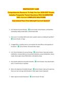 RESPIRATORY CARE  &NewLine;Comprehensive Resource To Help You Ace 2026-2027 Exams &NewLine;Includes Frequently Tested Questions With ELABORATED &NewLine;100&percnt; Correct COMPLETE SOLUTIONS &NewLine;Guaranteed Pass First Attempt&excl;&excl; Current Update&excl;&excl;