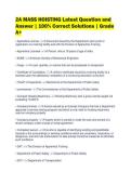 2A MASS HOISTING Latest Question and&NewLine;Answer &vert; 100&percnt; Correct Solutions &vert; Grade&NewLine;A&plus;&NewLine;