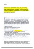 COMSAE EXAM PREP NEWEST 2026 &vert; ACTUAL EXAM ALL&NewLine;QUESTIONS AND CORRECT ANSWERS &lpar;VERIFIED ANSWERS&rpar;&NewLine;&lbrace;150 Q & A&rcub; GRADED A&plus; &vert; BRAND NEW 2026&sol;2027 UPDATE &vert;&NewLine;100&percnt; GUARANTEED PASS&period;