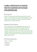 FLORIDA CERTIFICATION CPI UPDATED&NewLine;PRACTICE QUESTIONS WITH DETAILED&NewLine;EXPLANATIONS 2026&NewLine;