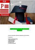 AAERT Study Guide with Complete Solutions