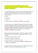 GEORGETTE REVIEW PMHNP EXAM PRACTICE&NewLine;QUESTIONS AND CORRECT ANSWERS &vert; LATEST UPDATE&NewLine;2026&sol;2027 &vert; GRADED A&plus;&period;&NewLine;