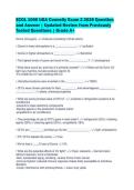 ECOL 1000 UGA Connelly Exam 2 2026 Question&NewLine;and Answer &vert; Updated Review from Previously&NewLine;Tested Questions &vert; Grade A&plus;&NewLine;